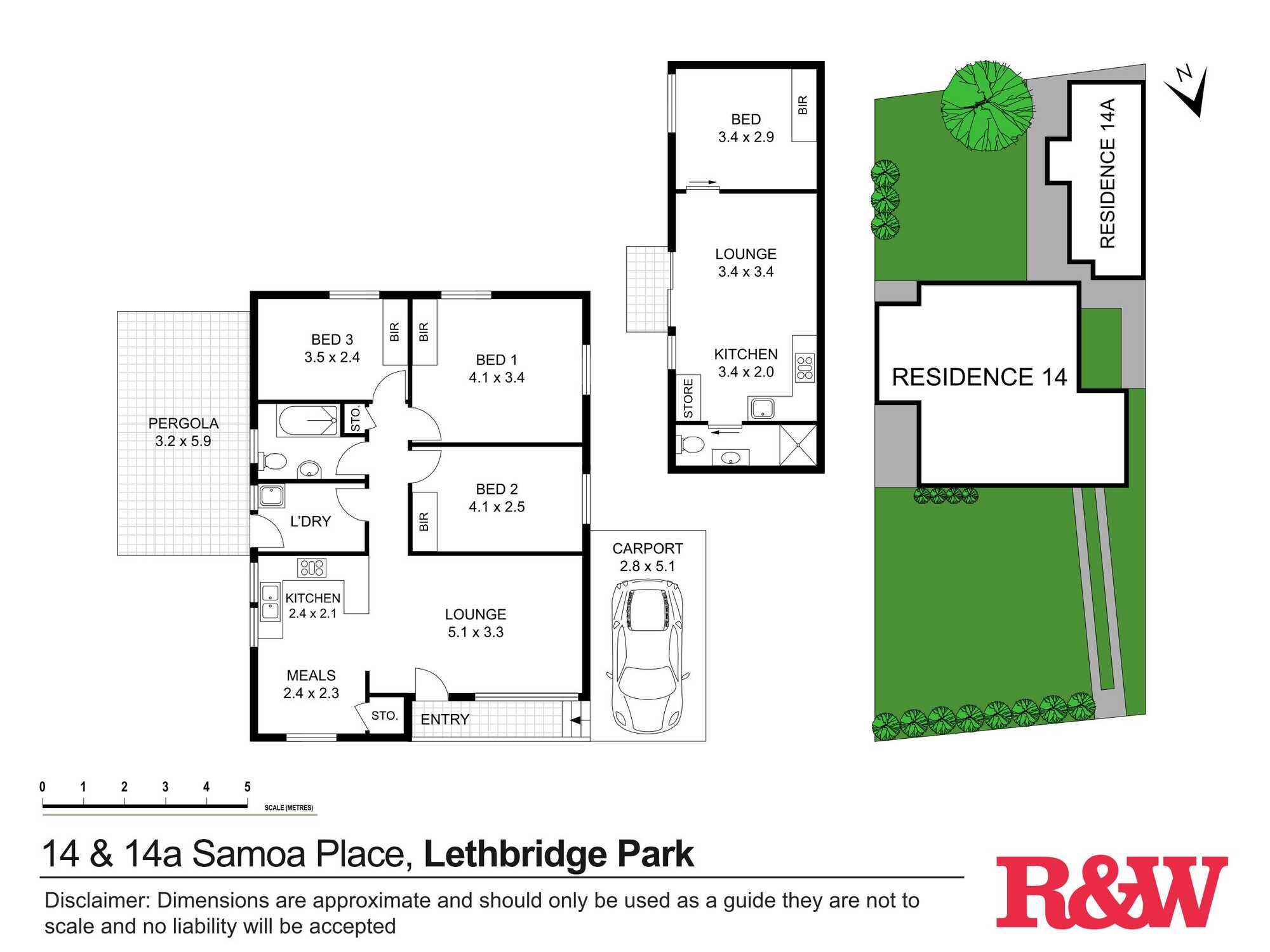 14 & 14A Samoa Place Lethbridge Park