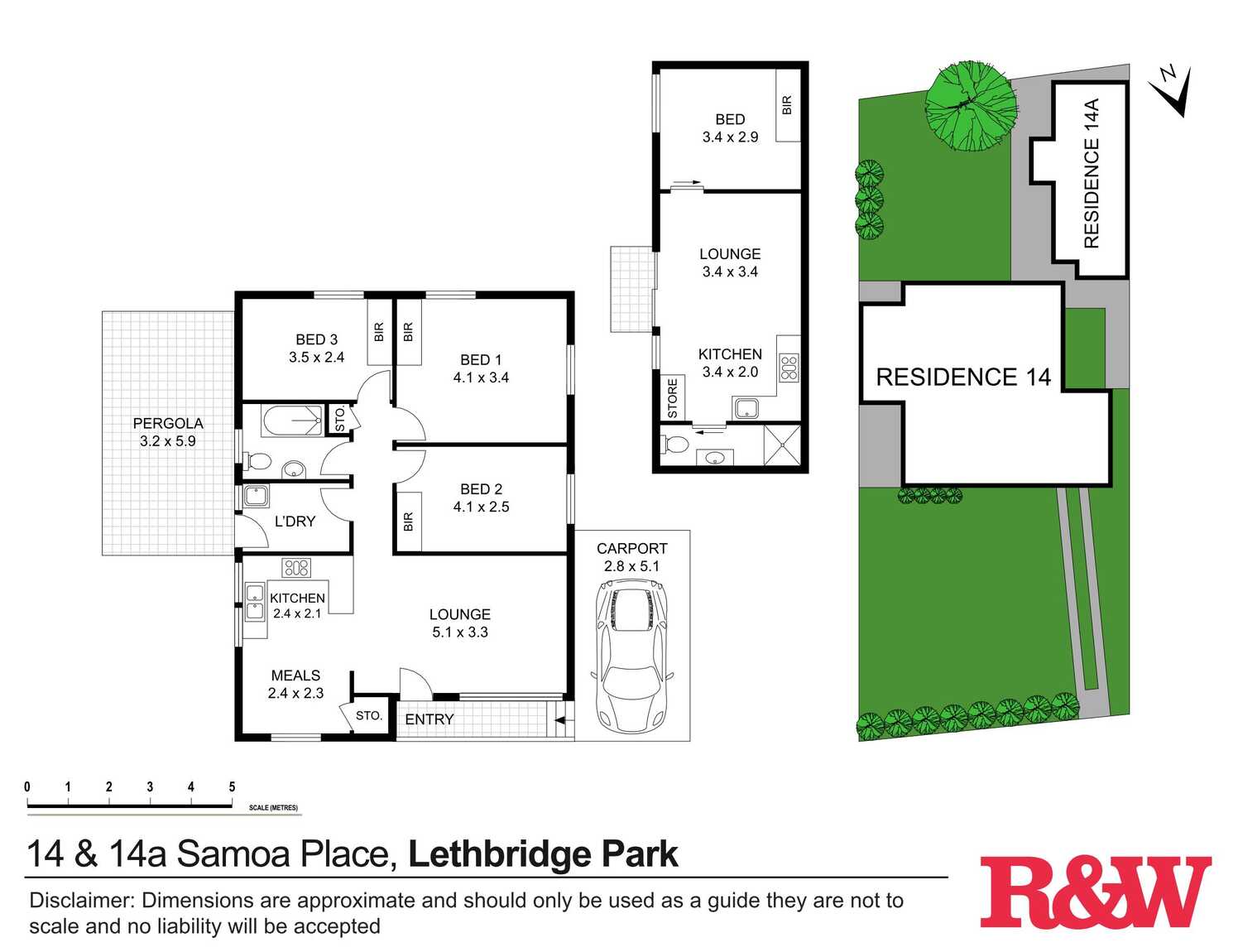14 & 14A Samoa Place Lethbridge Park