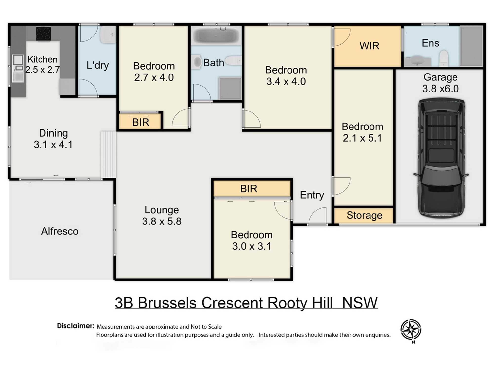 3B Brussels Crescent Rooty Hill 3B Brussels Crescent Rooty Hill