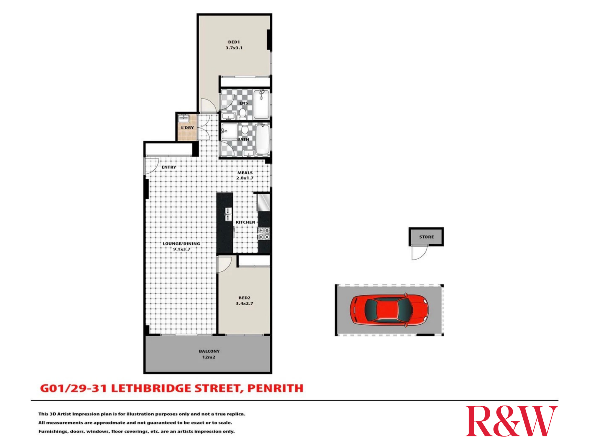 1/29 Lethbridge Street Penrith