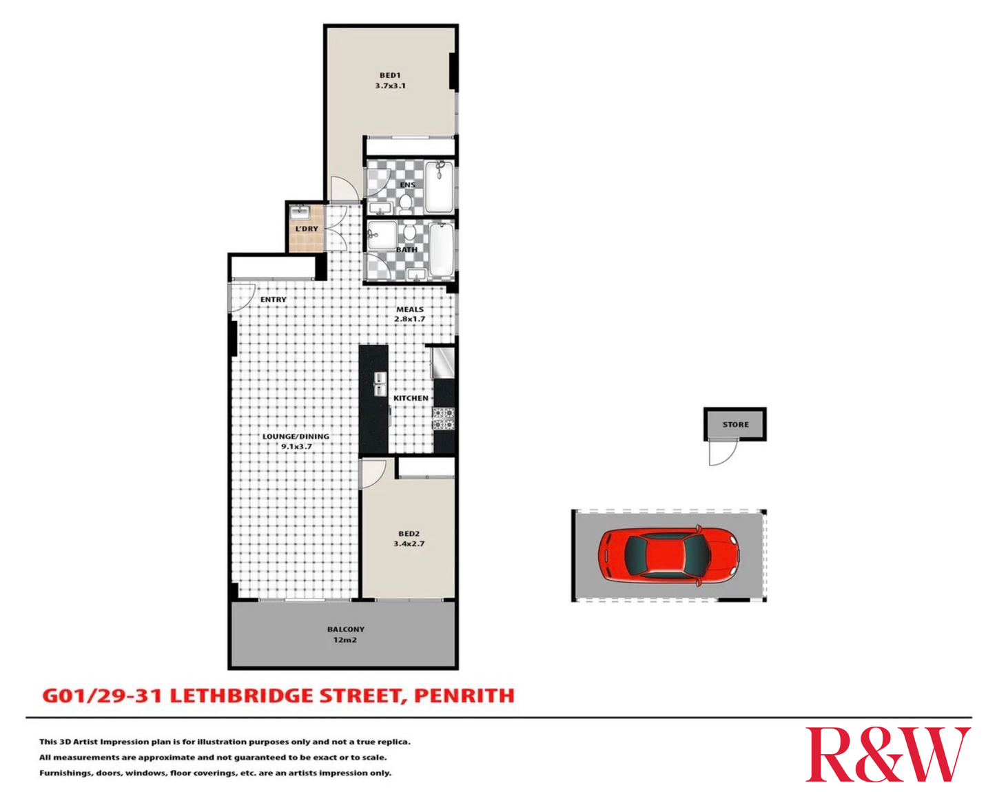 1/29 Lethbridge Street Penrith